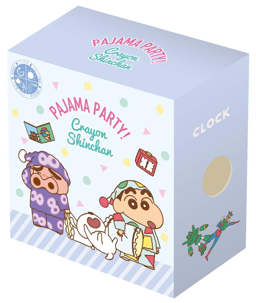 T'S Factory KS-5520270PB Alarm Clock, Crayon Shin-chan Ousubi